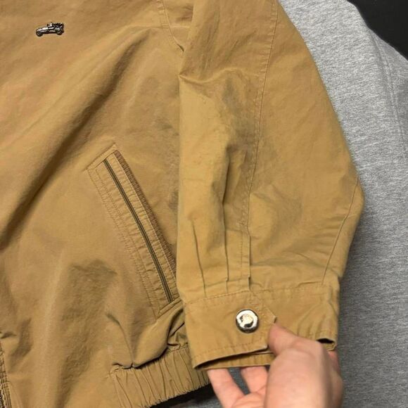 Women's Tan Racing Jacket - Picture 5 of 8